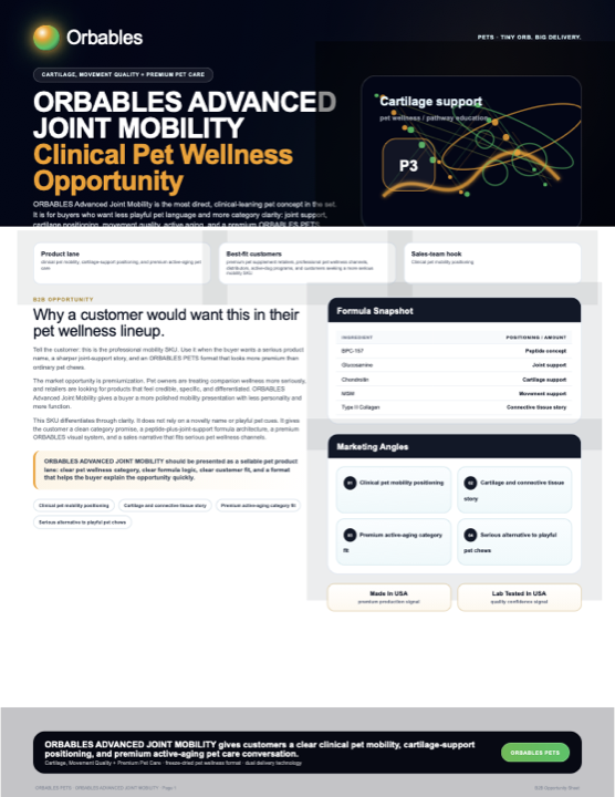 Advanced Joint Mobility protected format flyer preview