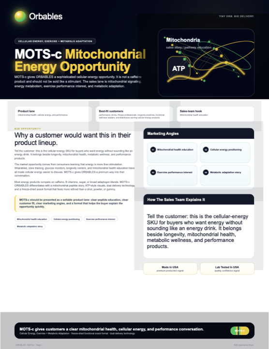 MOTS-c protected format flyer preview